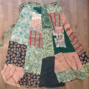 VINTAGE wrap skirt